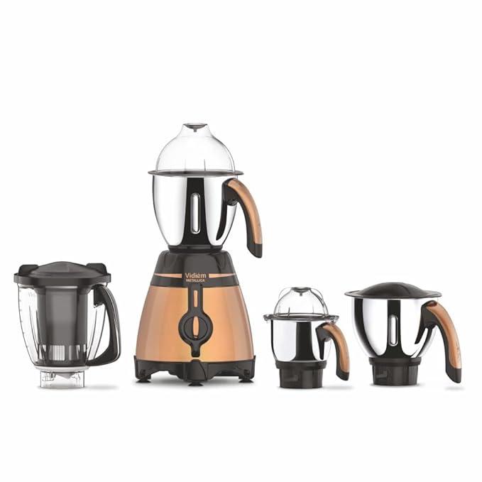 Vidiem Mettalica Bronze 1000w Mixer Grinder