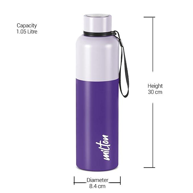 MIlton 1000ml Thermosteel Ancy Flask--2 variations