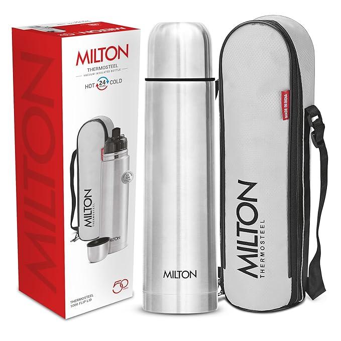 MIlton 1000ml Thermosteel Flip Lid Flask